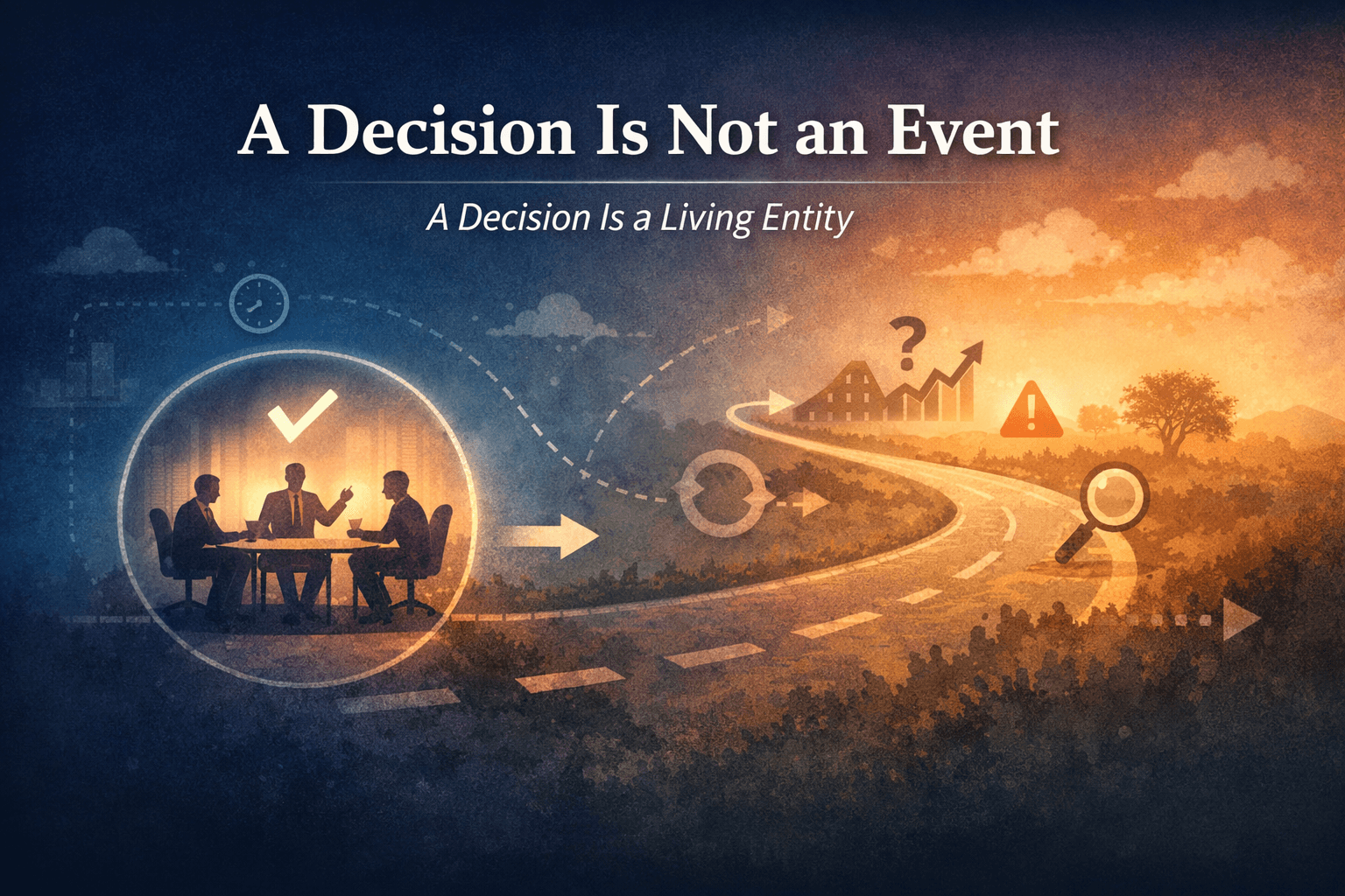 A Decision Is Not an Event
