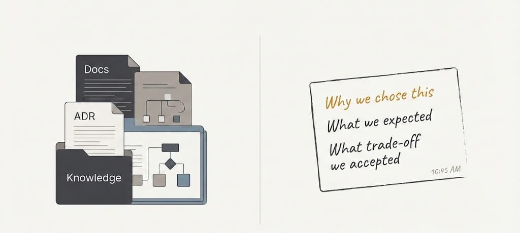 Decision-Centric Development Is Not Documentation